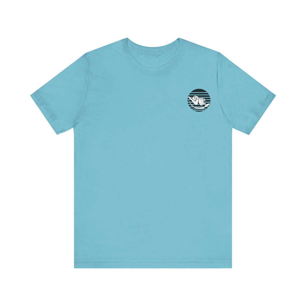 Jersey Discs Pink Sunset Logo Unisex Jersey Short Sleeve Tee - Jersey Discs