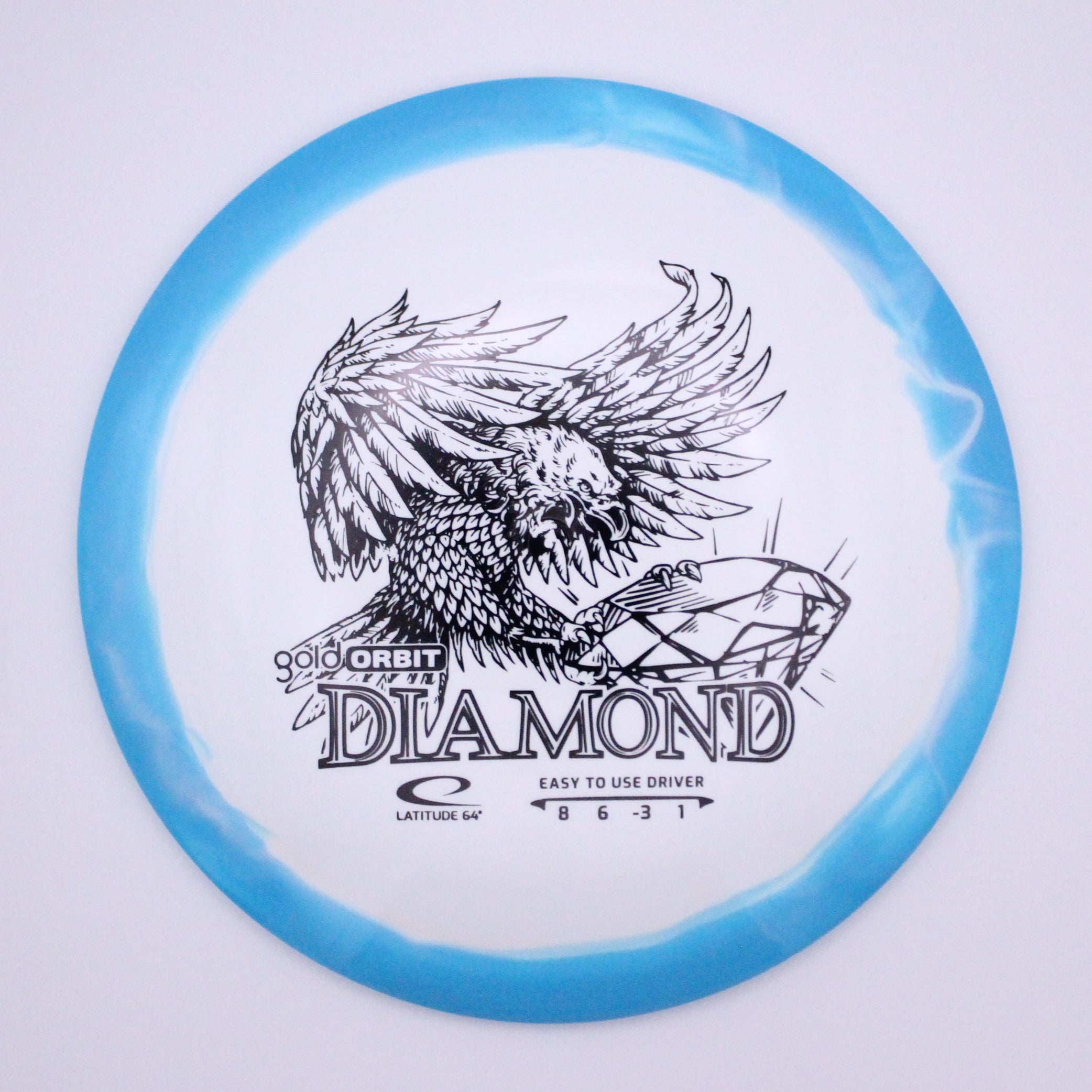 Latitude64 | Fairway Driver | Diamond | Gold Orbit | Stock Stamp