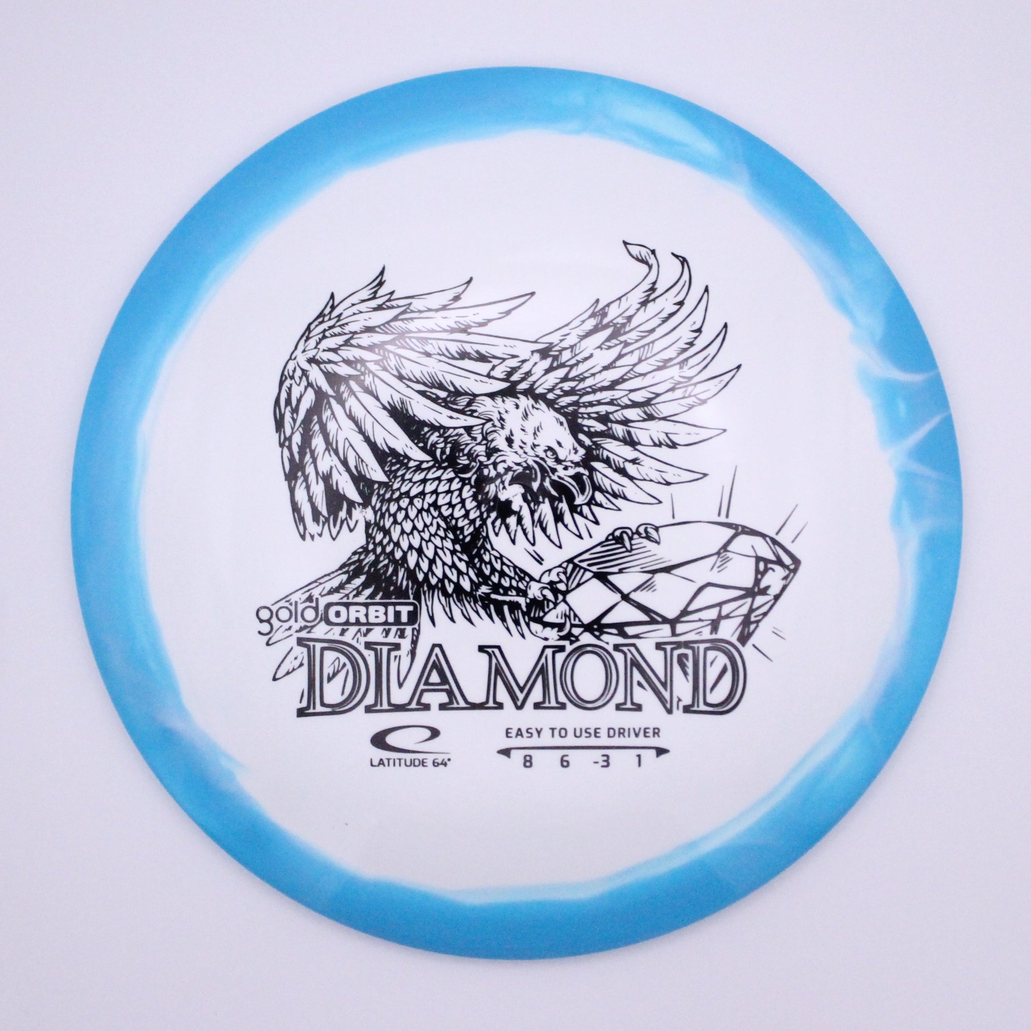 Latitude64 | Fairway Driver | Diamond | Gold Orbit | Stock Stamp