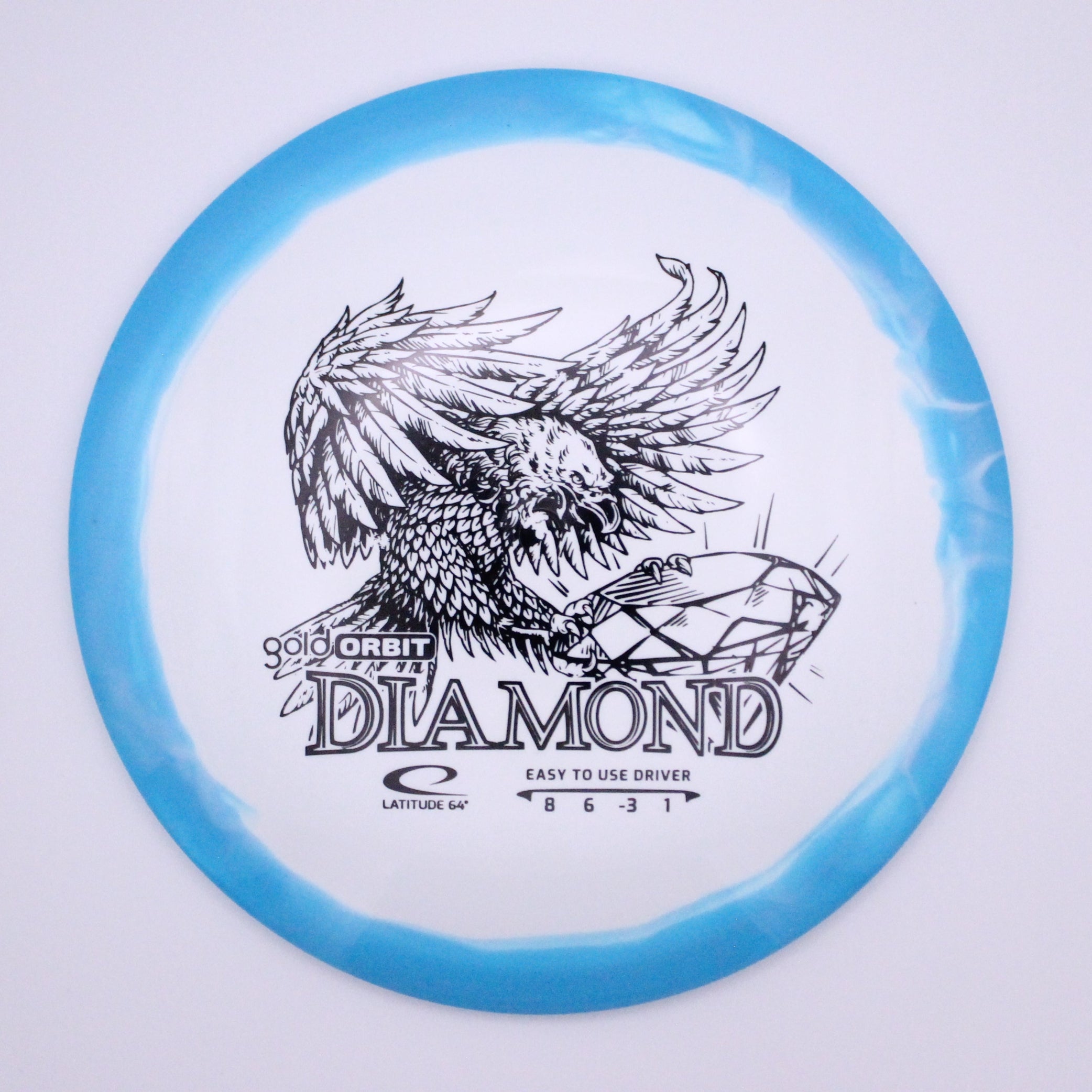 Latitude64 | Fairway Driver | Diamond | Gold Orbit | Stock Stamp