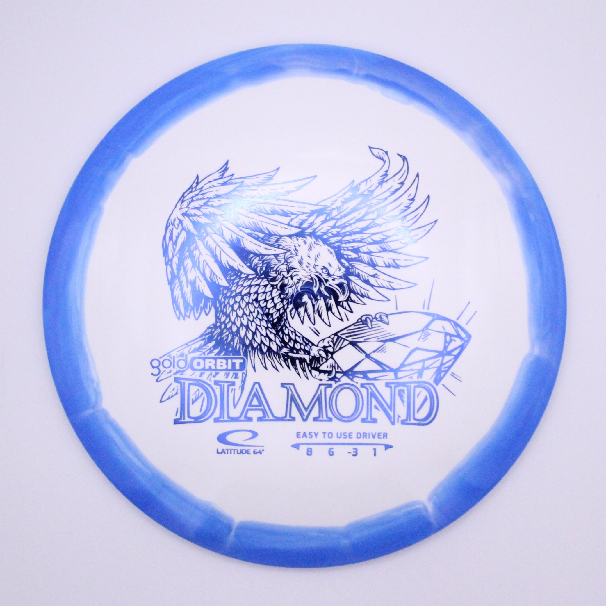 Latitude64 | Fairway Driver | Diamond | Gold Orbit | Stock Stamp