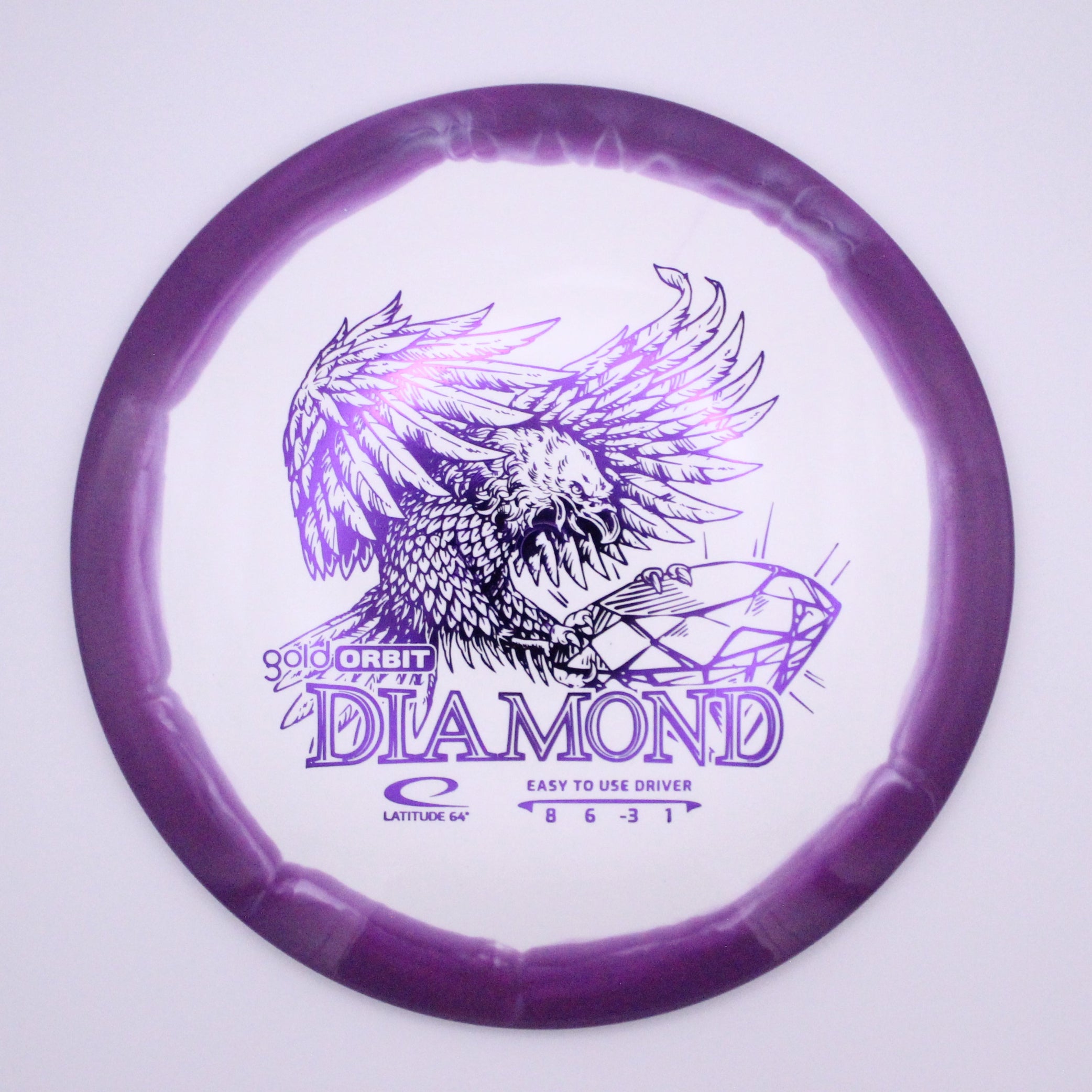 Latitude64 | Fairway Driver | Diamond | Gold Orbit | Stock Stamp