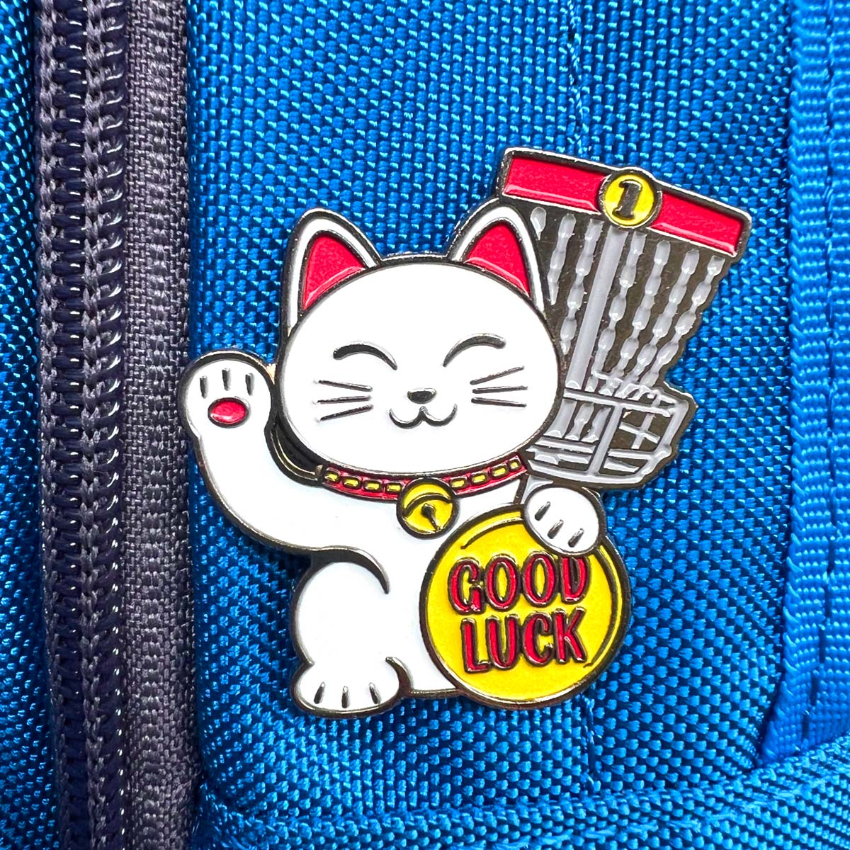 Disc Golf Pins | Lucky Cat