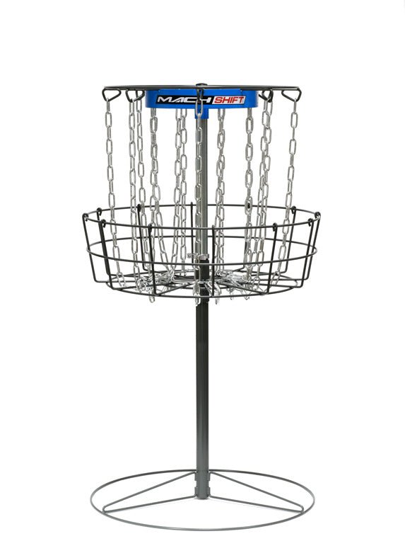 Mach Shift 3-in-1 Portable Adjustable Disc Golf Basket