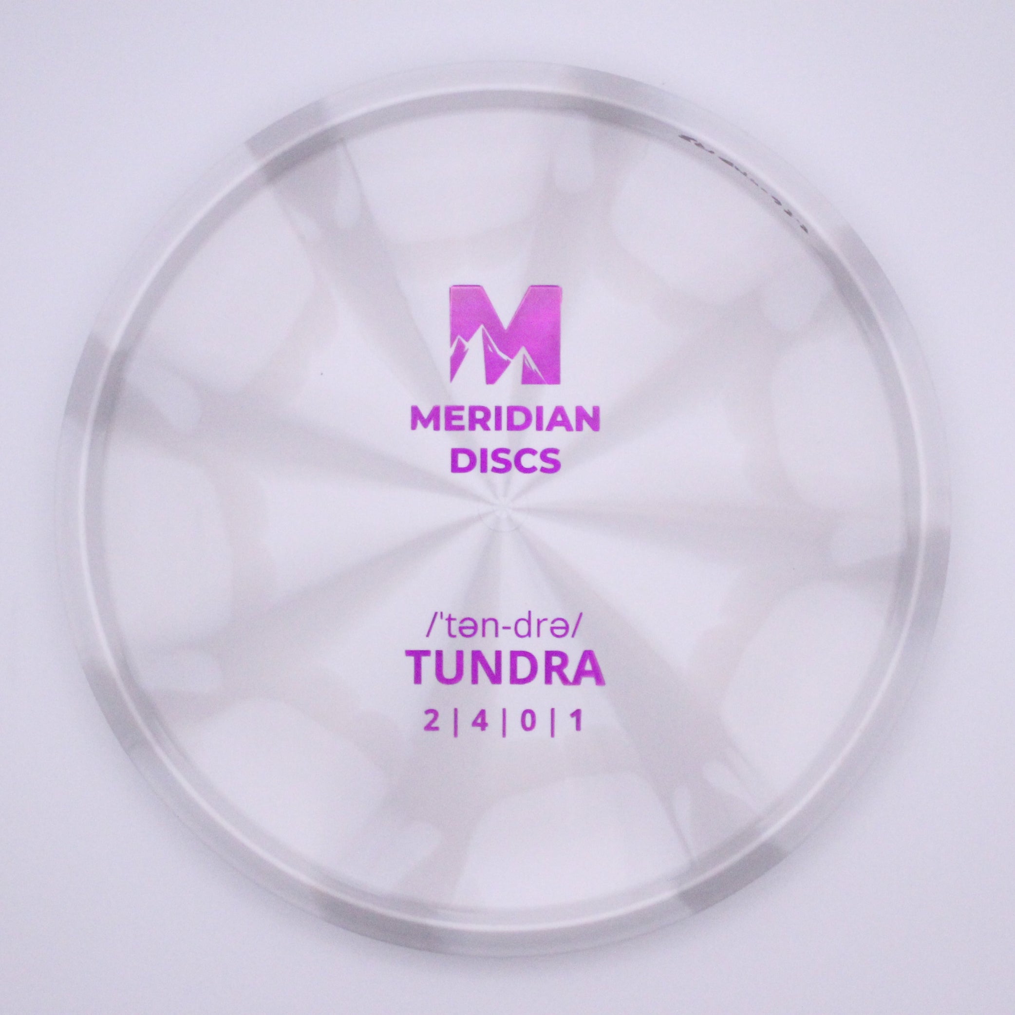 Meridian Putt & Approach Tundra Marbled Graphite Bottom Stamp