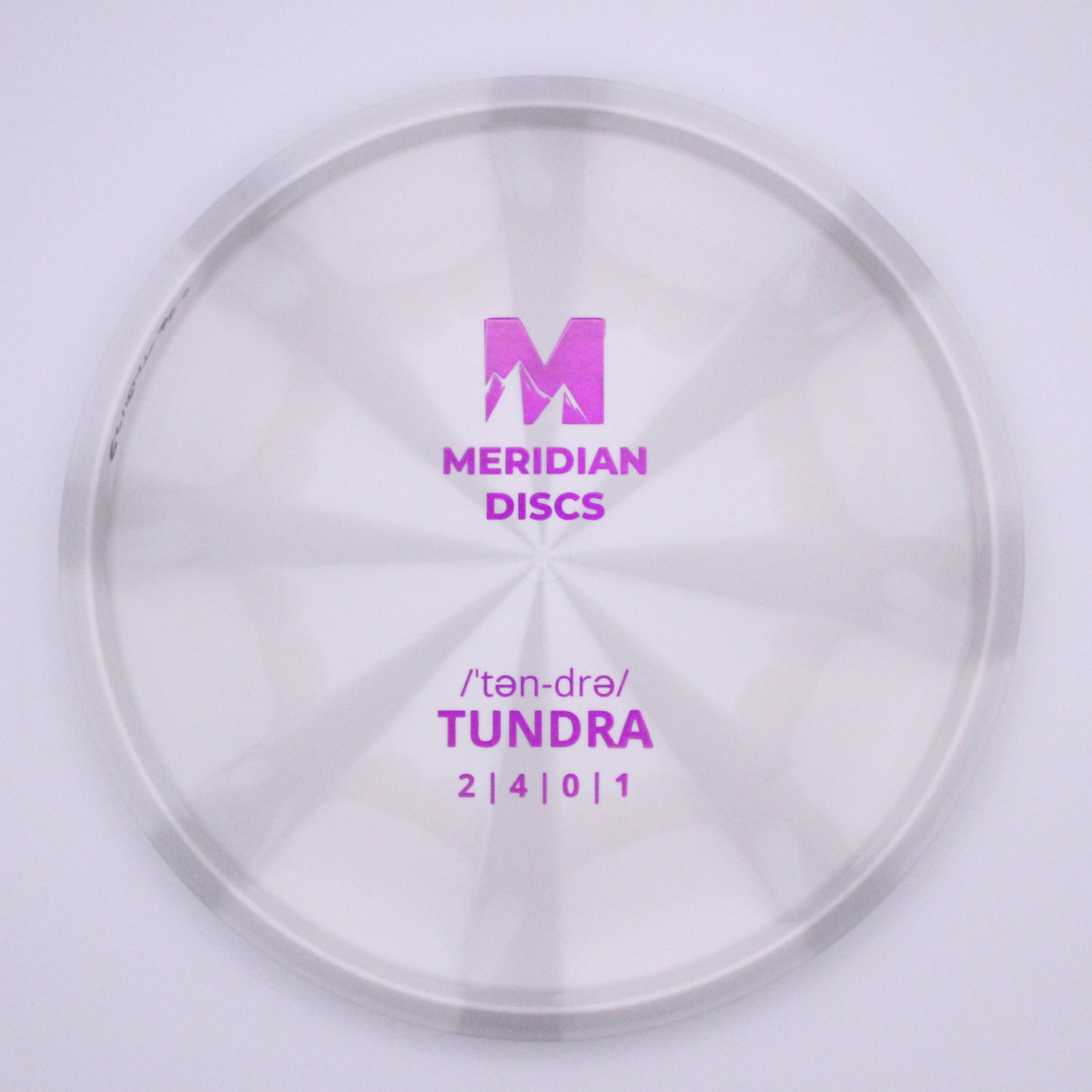 Meridian Putt & Approach Tundra Marbled Graphite Bottom Stamp