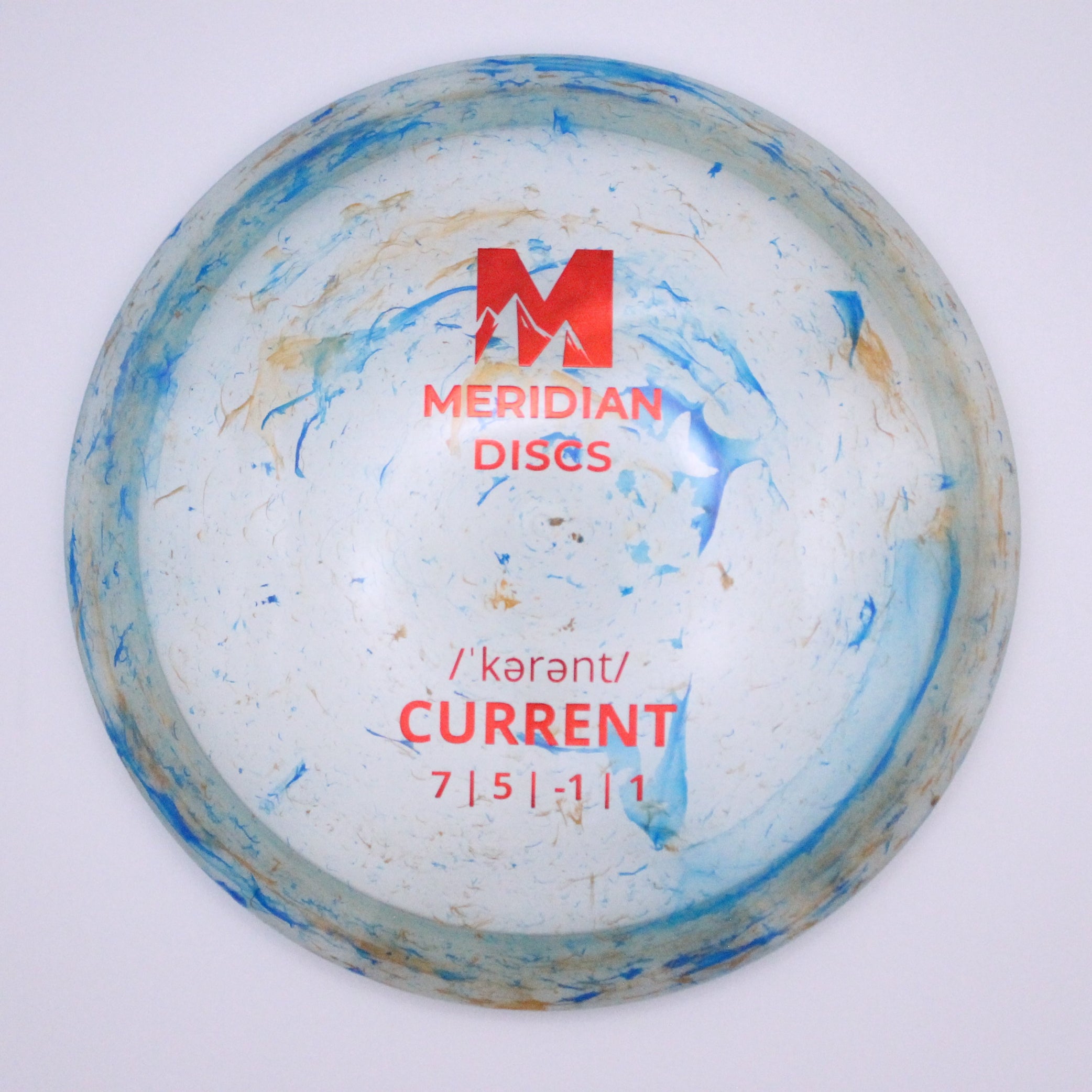 Meridian Fairway Driver Current Marbled Clarus Plastic Stock Stamp