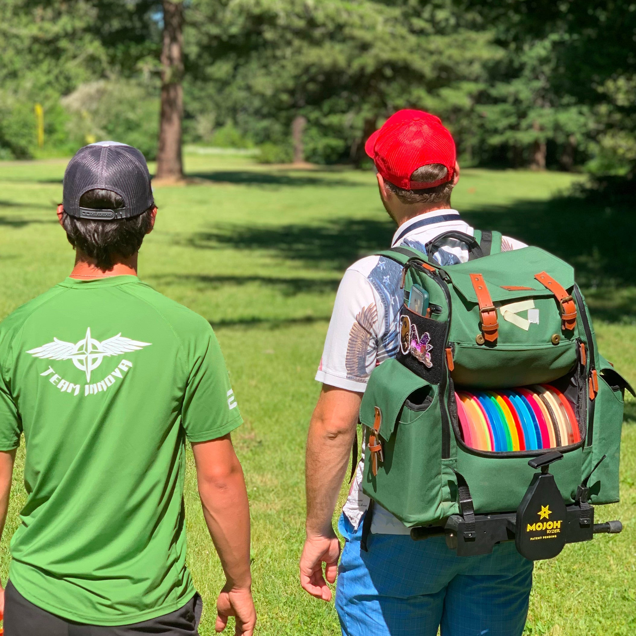 Ryzer For Disc Golf Bags - Jersey Discs