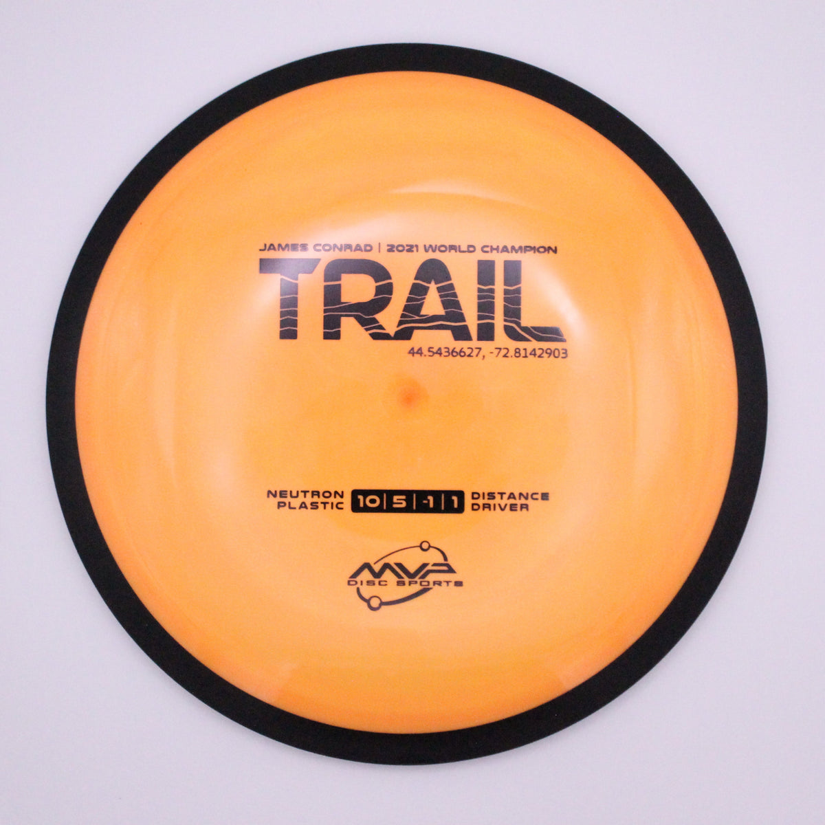 MVP Trail - Neutron – Rare Discs - Disc Golf Store Swirly MVP Trail Blank Stamp disc golf main image 1