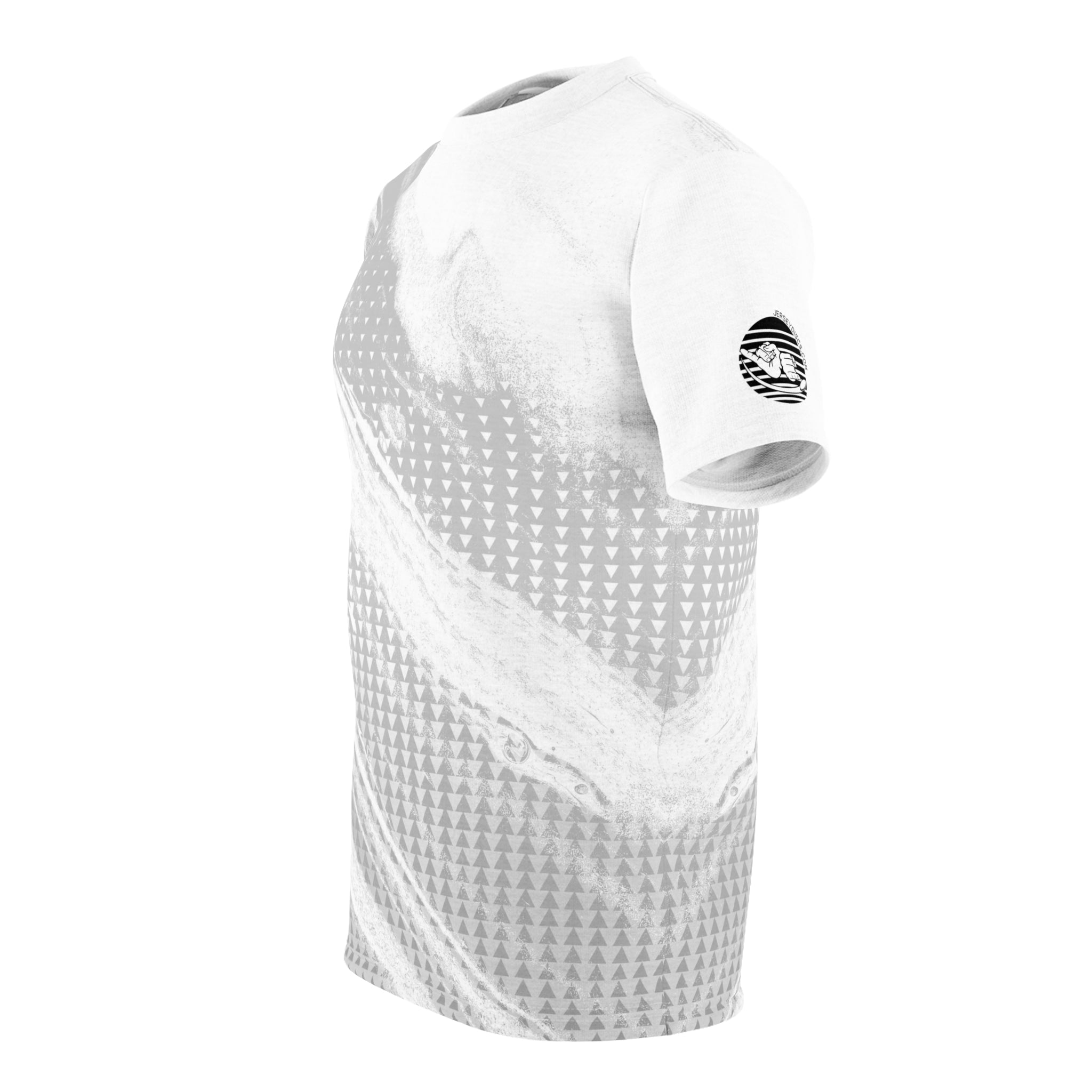 Jersey Discs White Water Sublimation Unisex Cut & Sew Tee - Jersey Discs