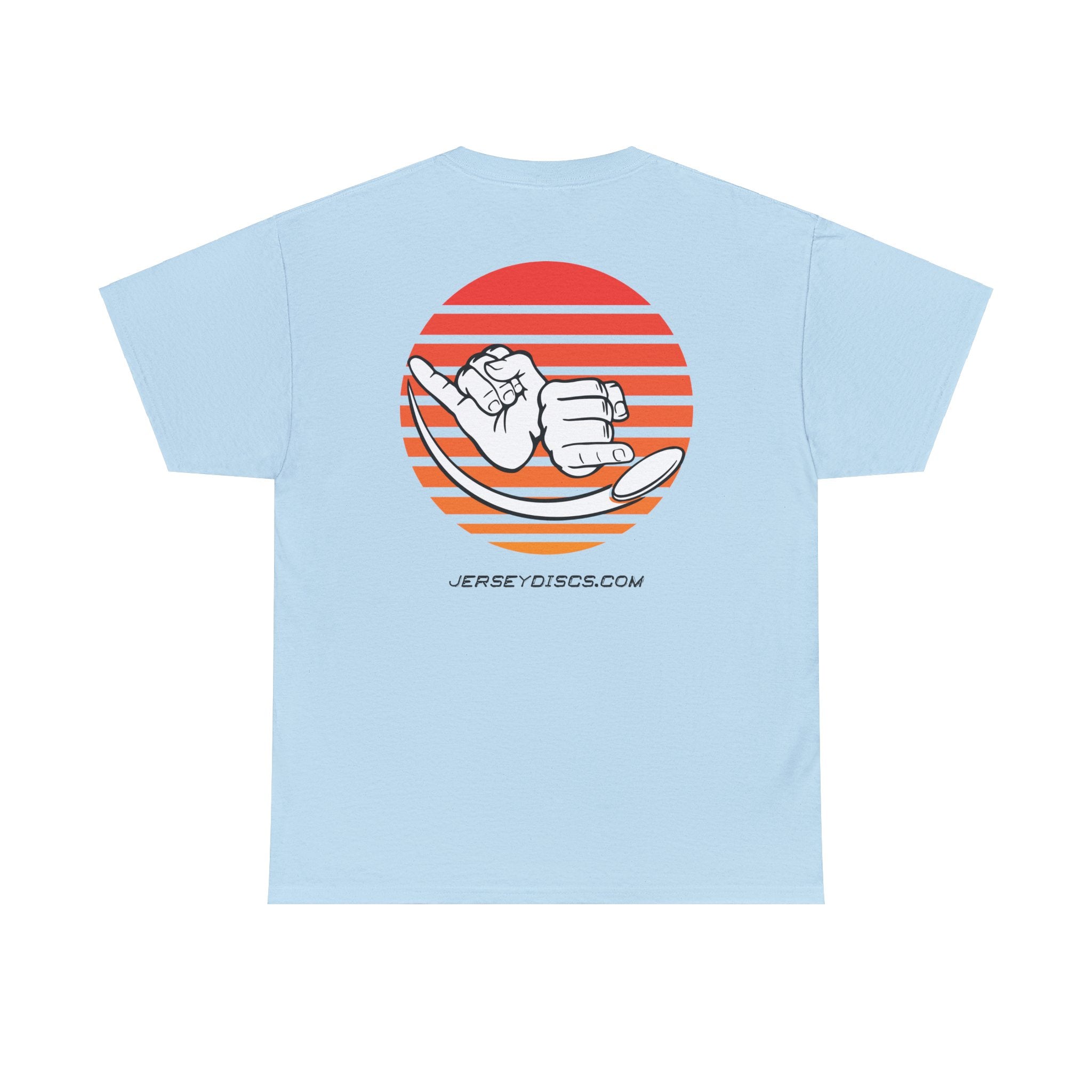 Jersey Discs Unisex Heavy Cotton Tee - Jersey Discs