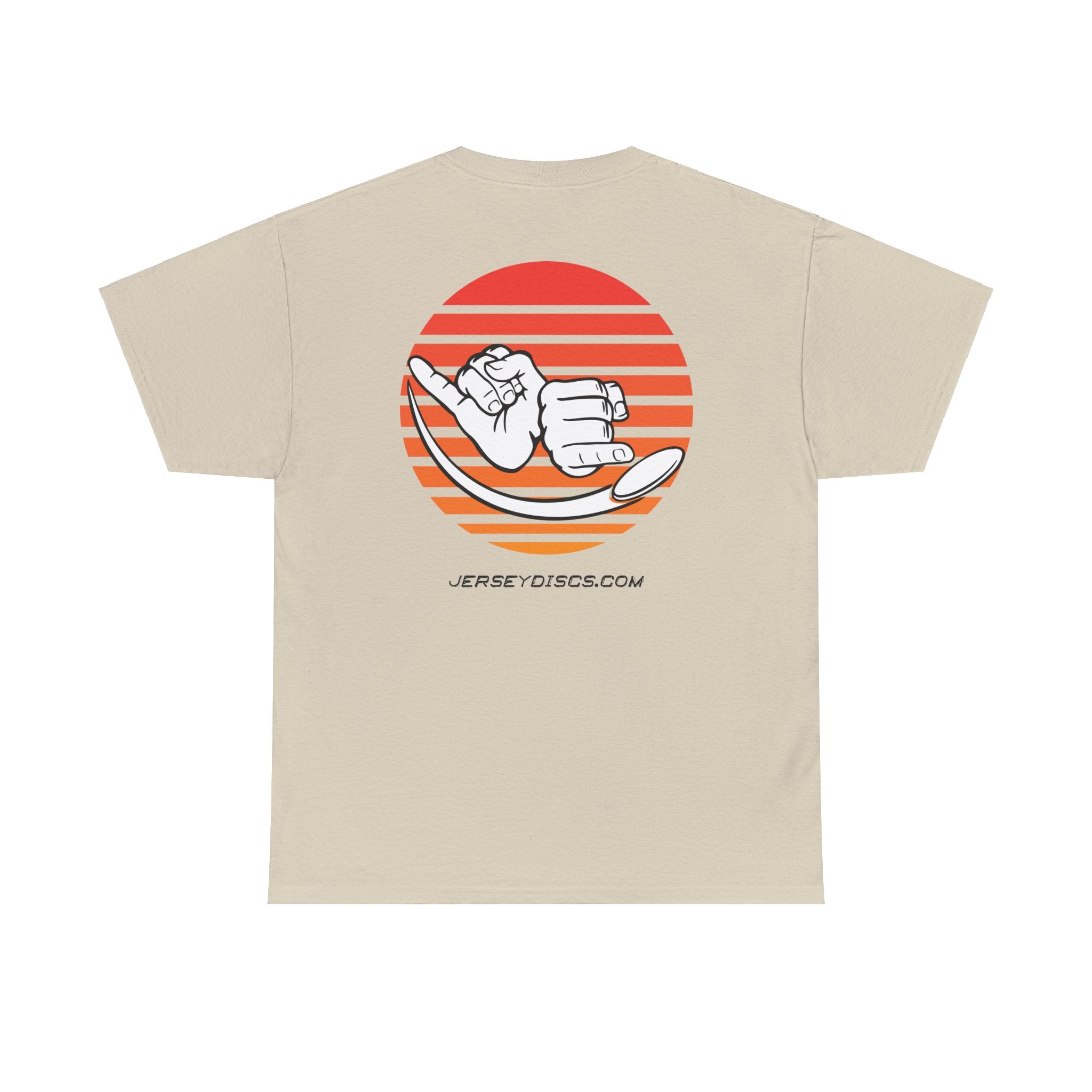 Jersey Discs Unisex Heavy Cotton Tee - Jersey Discs