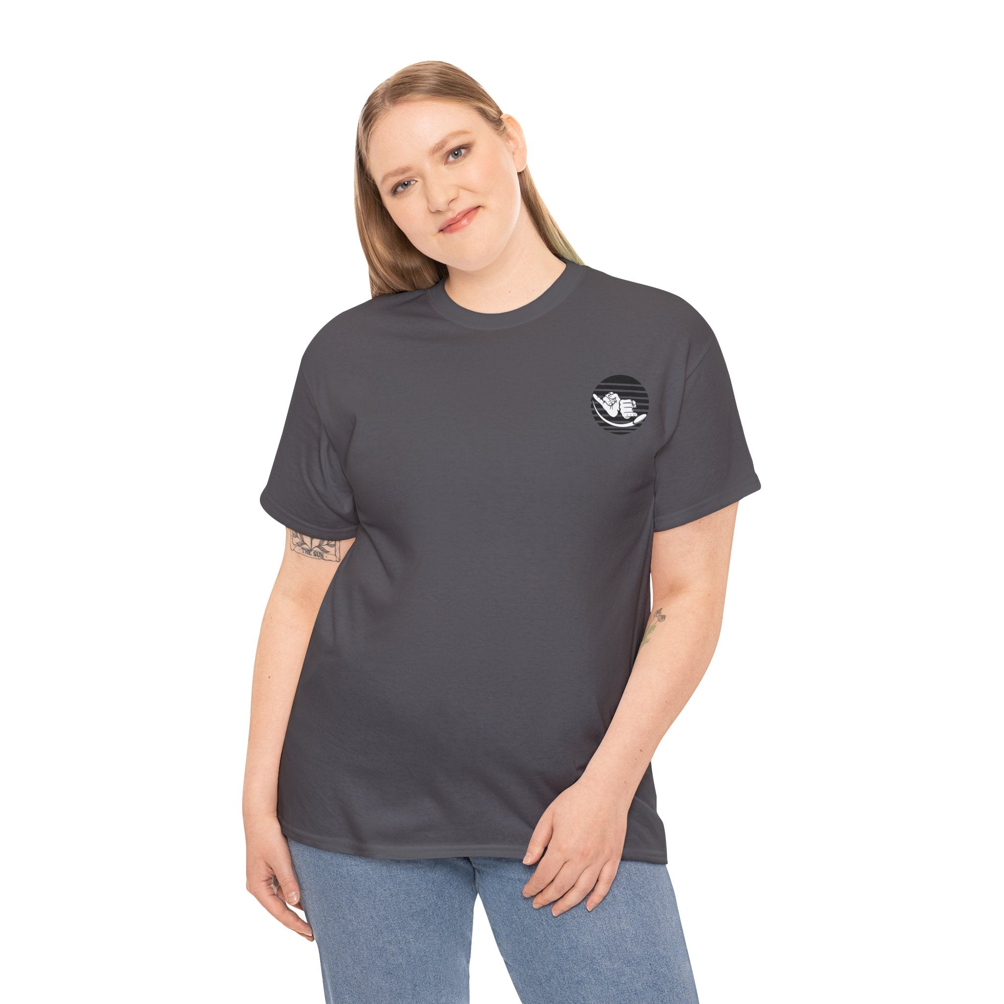 Jersey Discs Unisex Heavy Cotton Tee - Jersey Discs