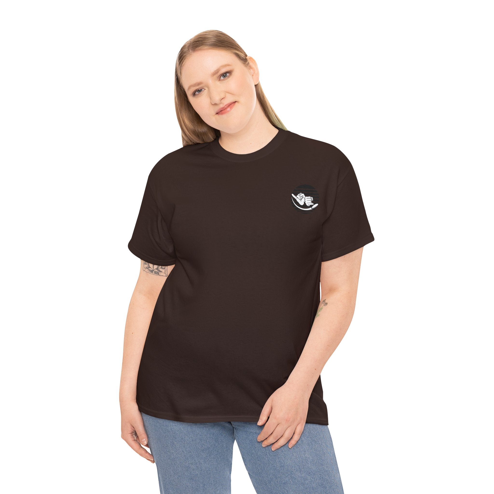 Jersey Discs Unisex Heavy Cotton Tee - Jersey Discs