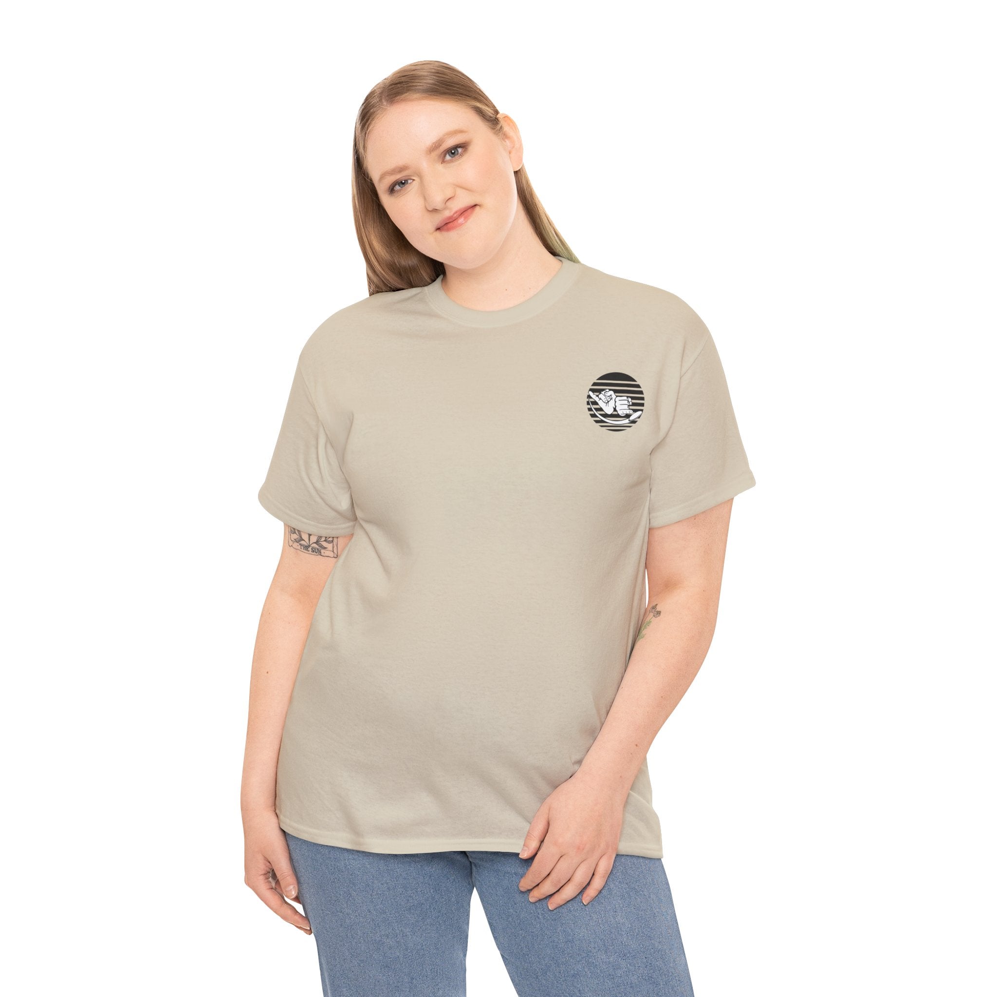 Jersey Discs Unisex Heavy Cotton Tee - Jersey Discs