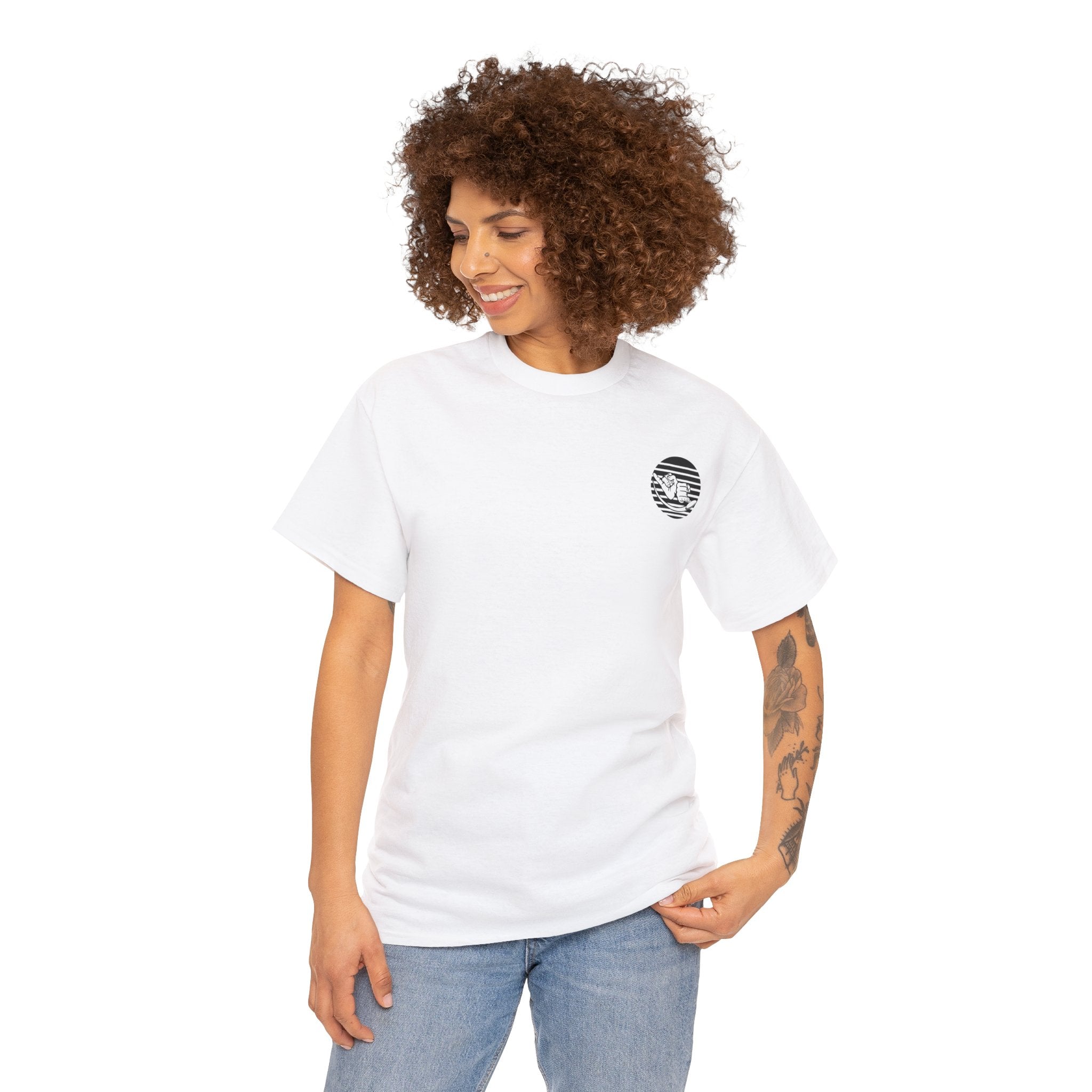Jersey Discs Unisex Heavy Cotton Tee - Jersey Discs