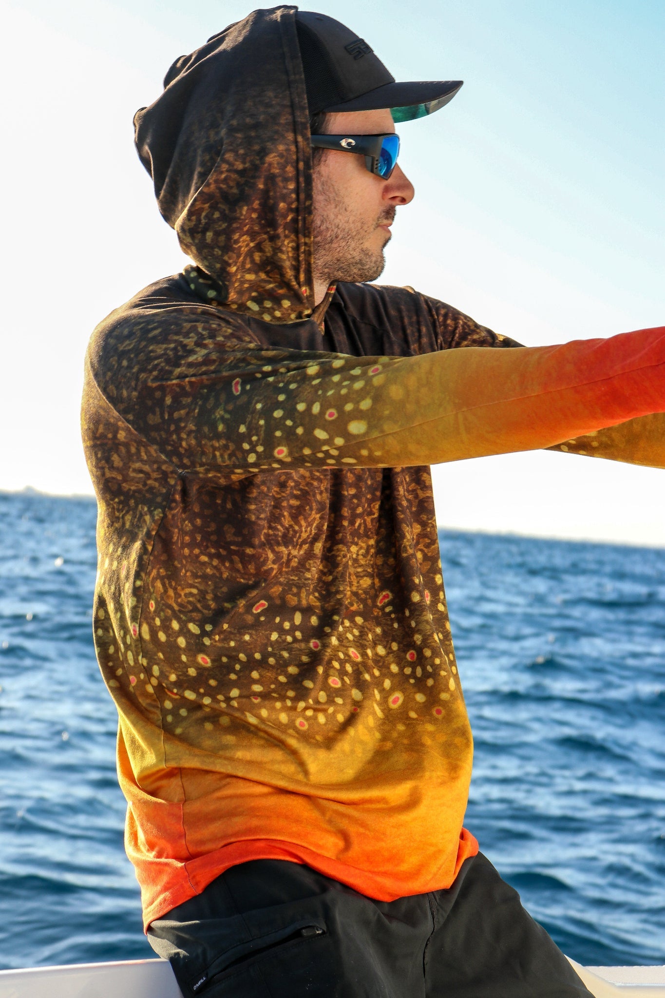 MEN'S SPORT TEC | BROOK TROUT | HOODED - Jersey Discs