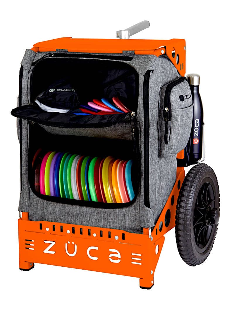 Zuca | Trekker LG Disc Golf Cart | Charcoal Edition