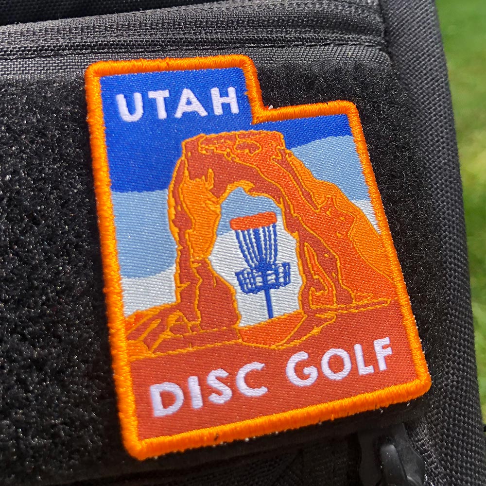 Disc Golf Pins | Utah Disc Golf Patch™