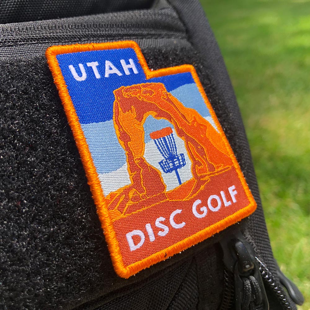 Disc Golf Pins | Utah Disc Golf Patch™