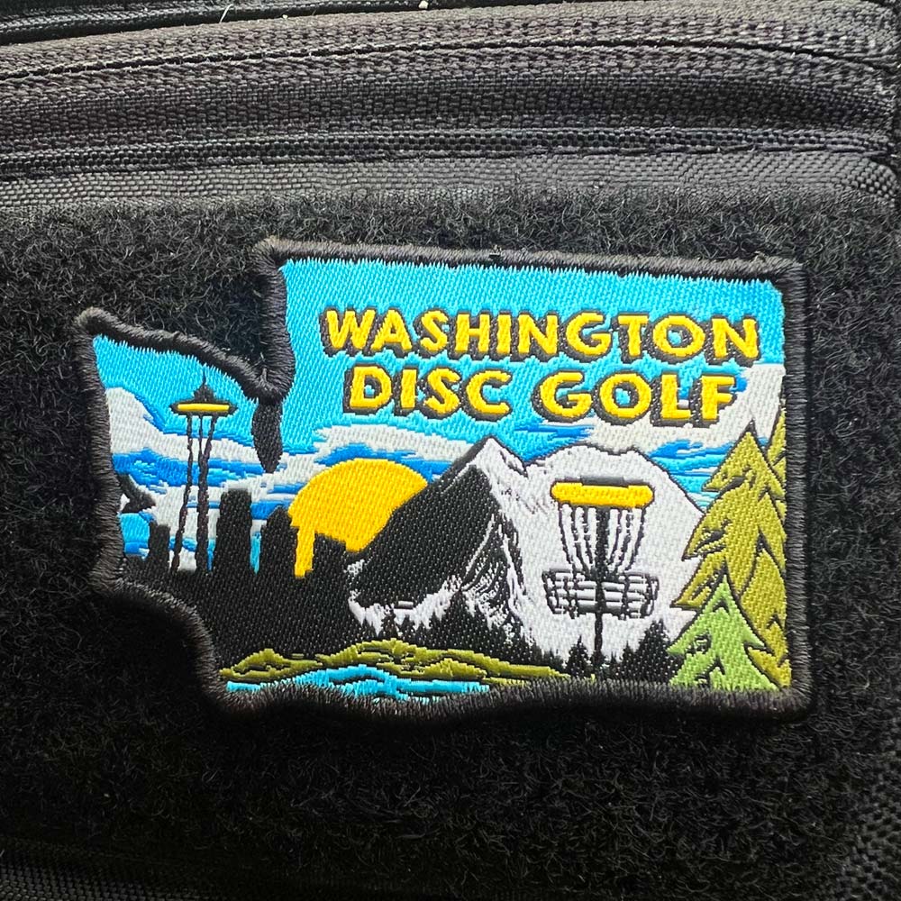 Disc Golf Pins | Washington Disc Golf Patch