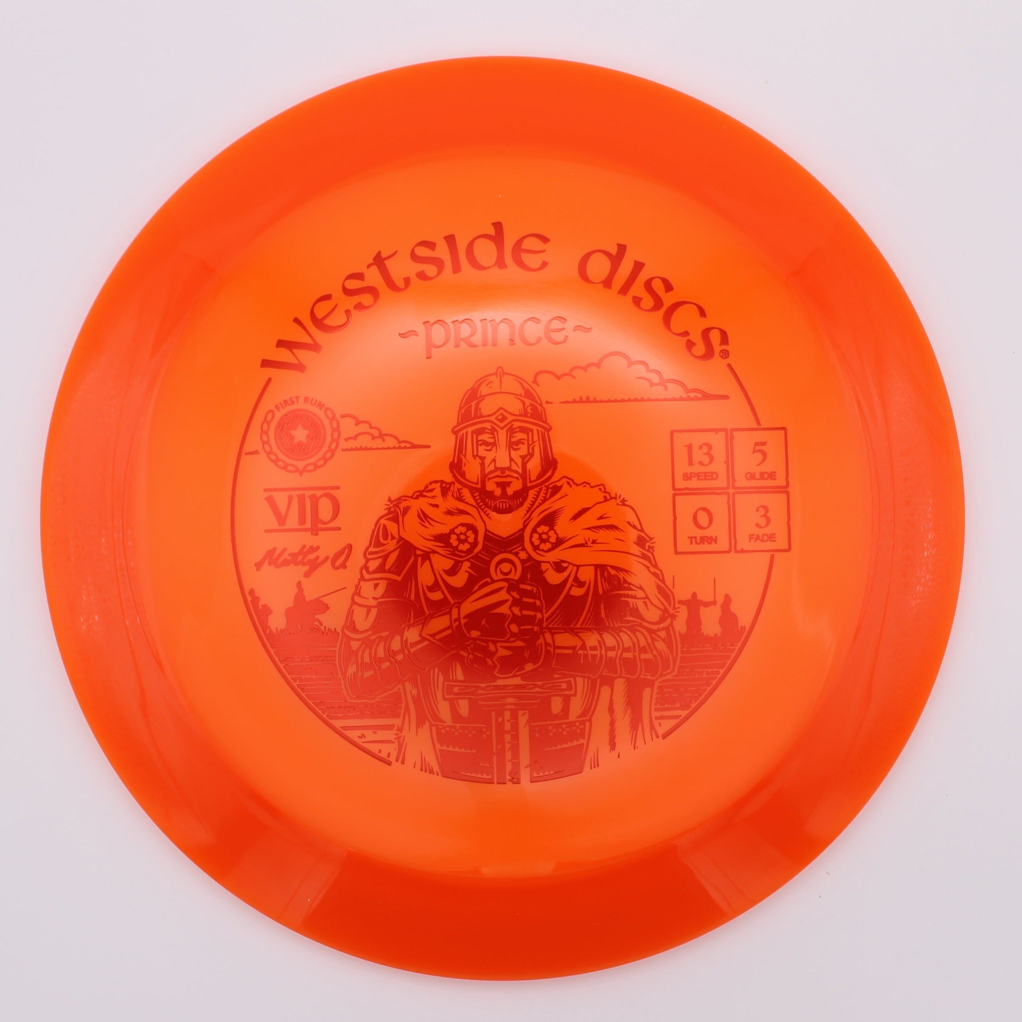 Westside Discs Distance Driver Prince VIP First Run Matty Orum