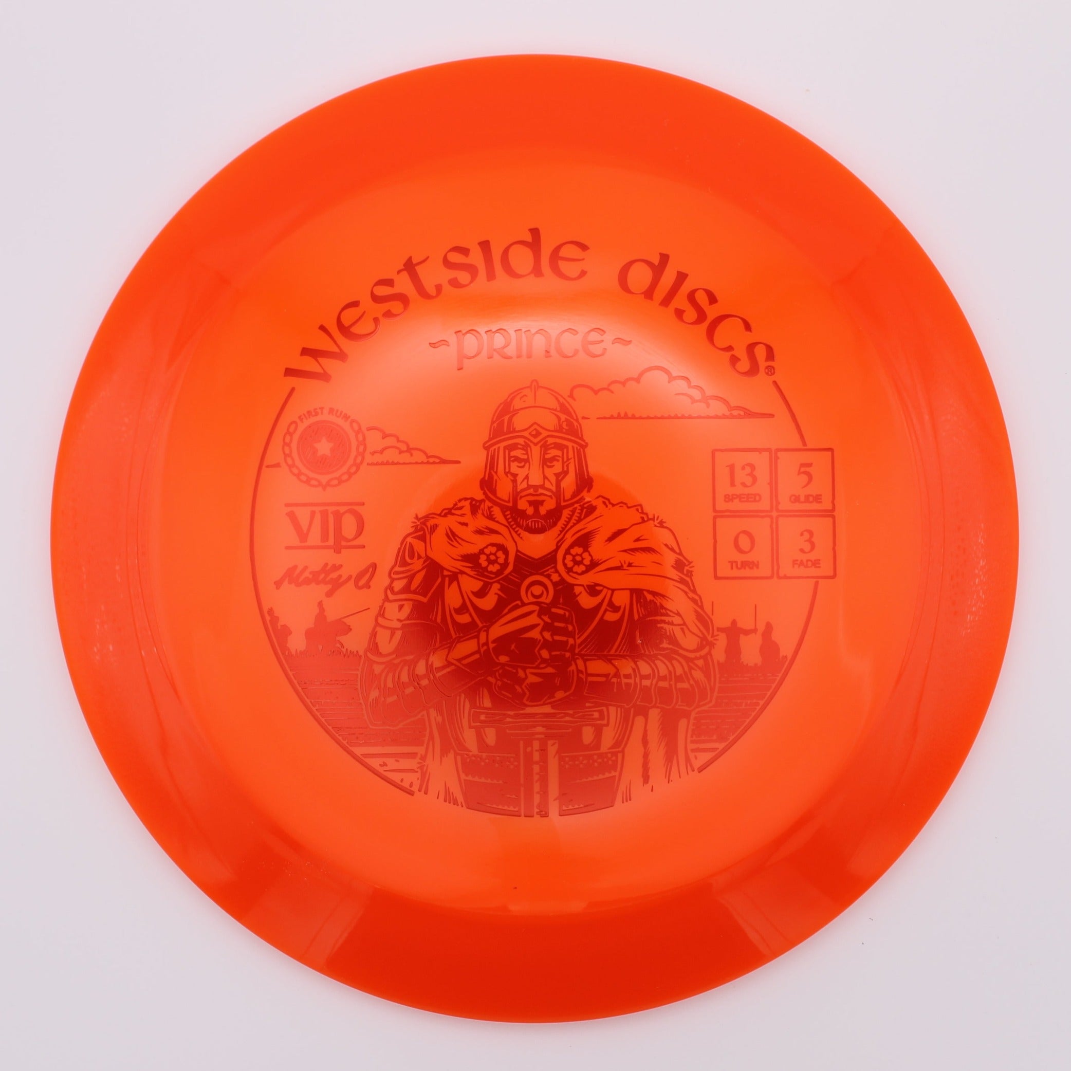 Westside Discs Distance Driver Prince VIP First Run Matty Orum