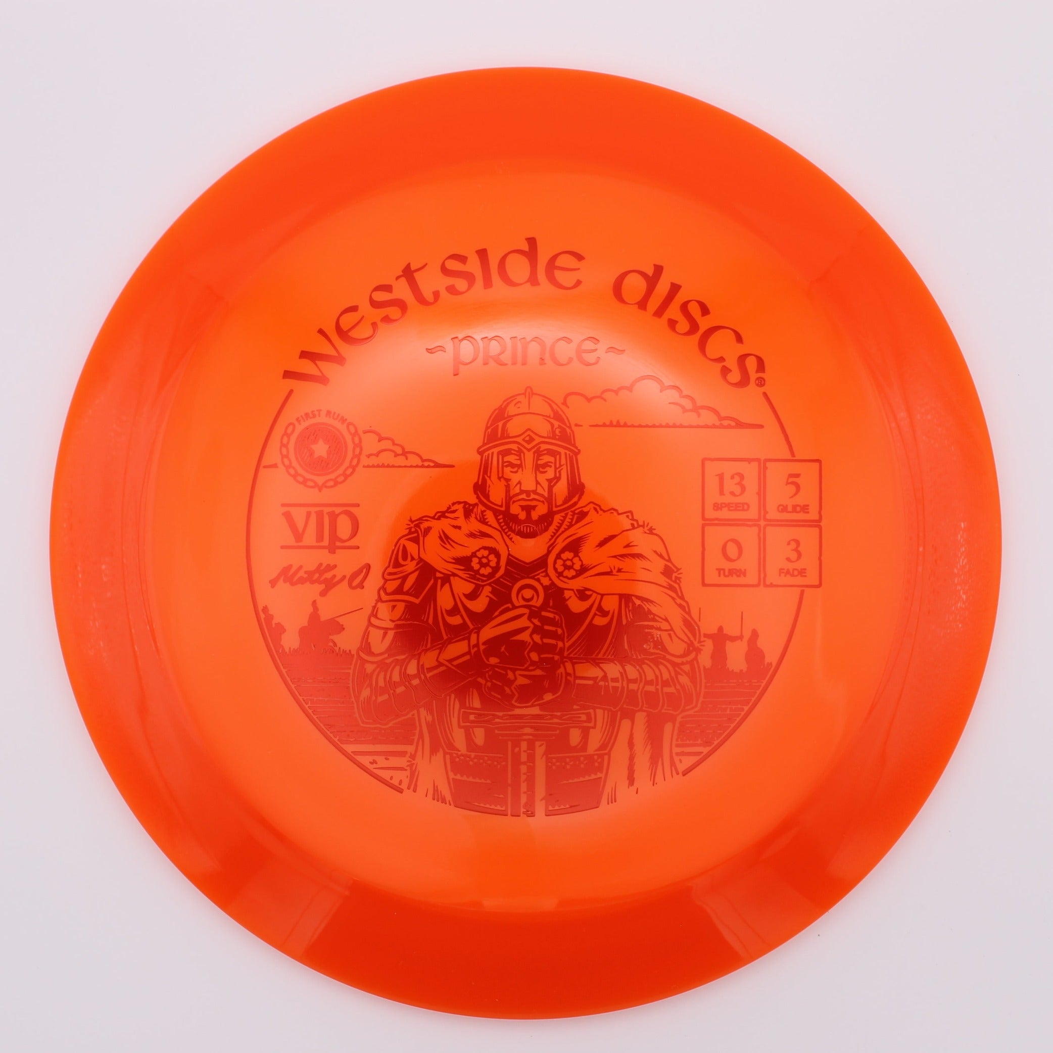 Westside Discs Distance Driver Prince VIP First Run Matty Orum