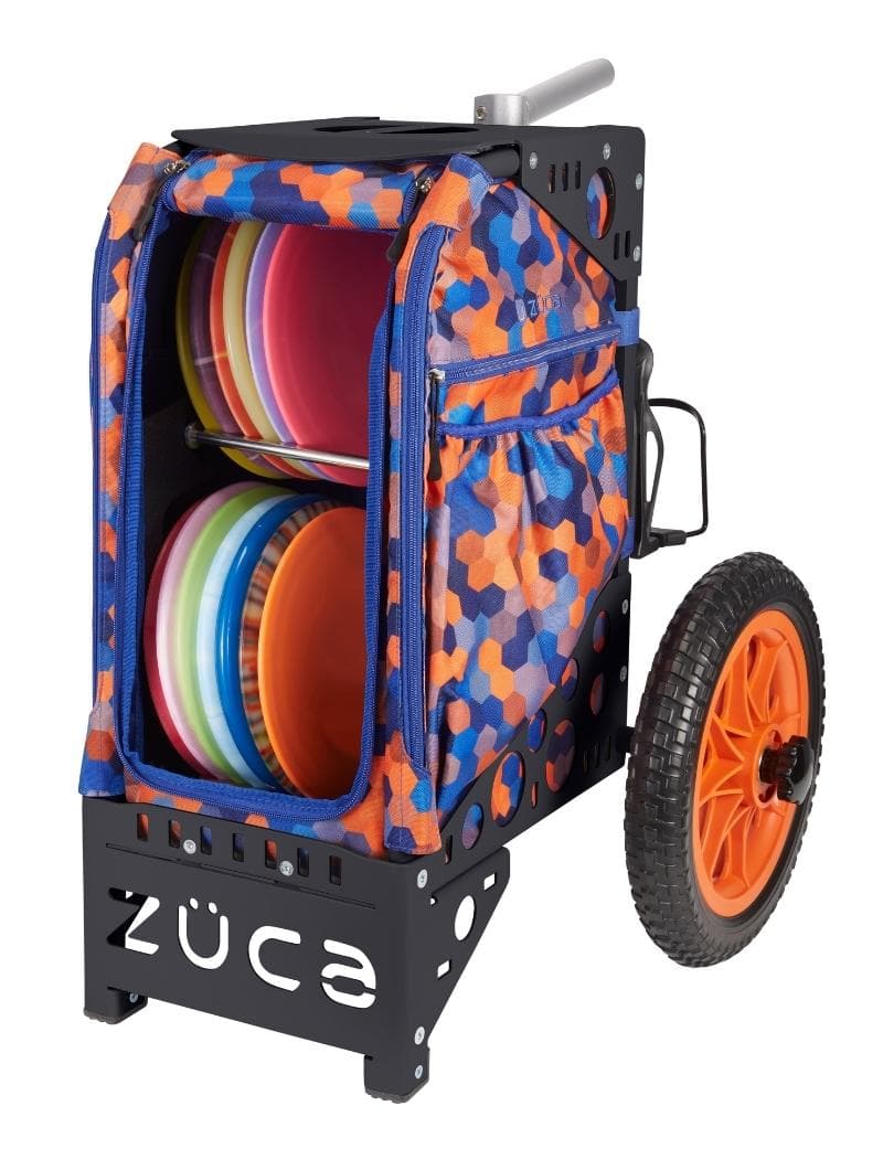 Zuca | All-Terrain Disc Golf Cart | Garrett Gurthie Pro Signature Edition - Jersey Discs