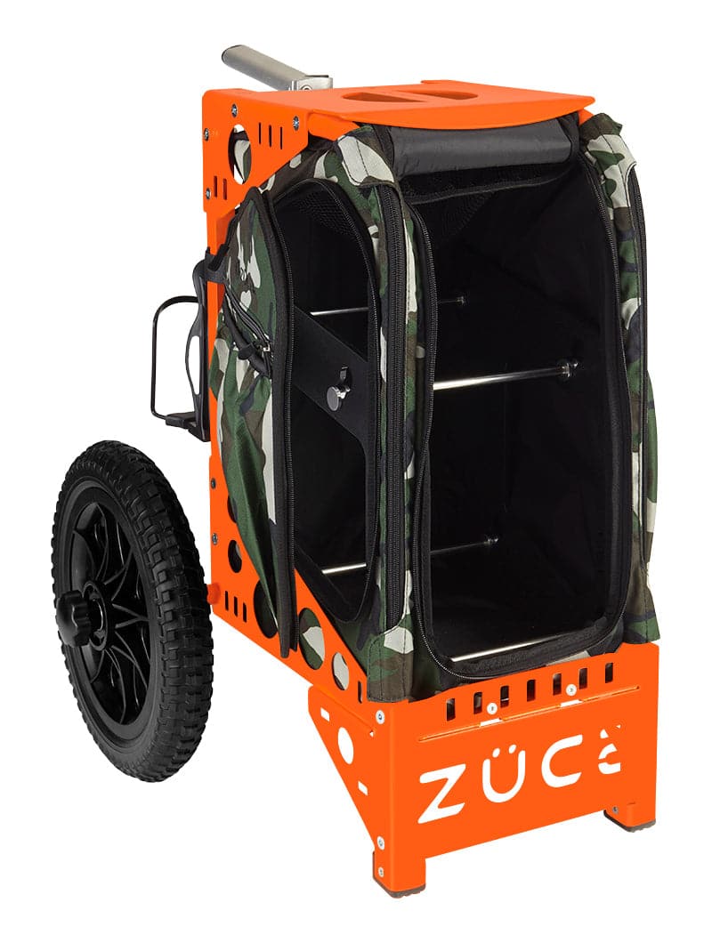Zuca | All-Terrain Disc Golf Cart | Camo Edition - Jersey Discs