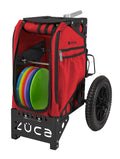 Zuca | All-Terrain Disc Golf Cart | Infrared Edition - Jersey Discs