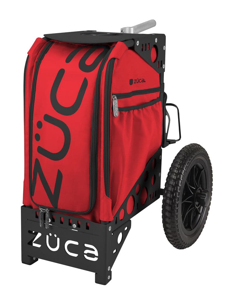 Zuca | All-Terrain Disc Golf Cart | Infrared Edition - Jersey Discs