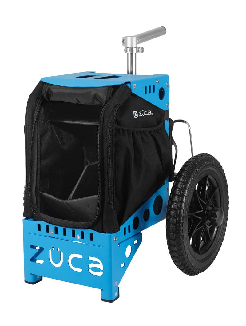 Zuca | Compact Disc Golf Cart | Black Edition - Jersey Discs