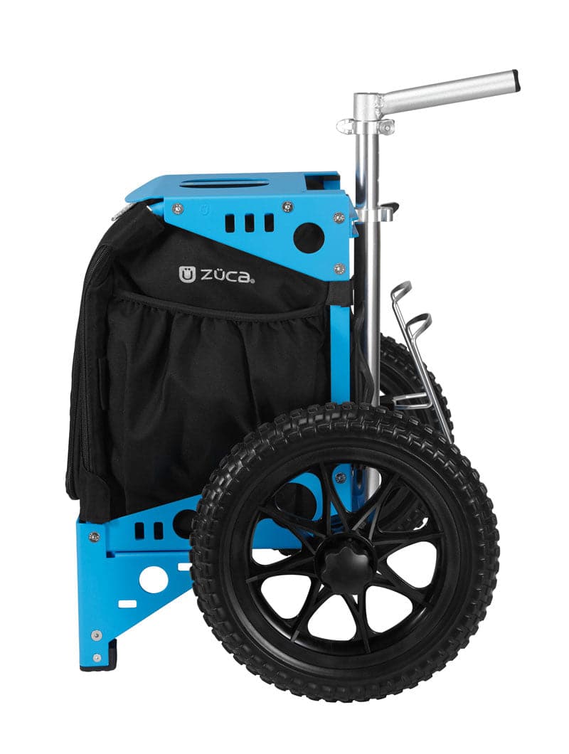 Zuca | Compact Disc Golf Cart | Black Edition - Jersey Discs