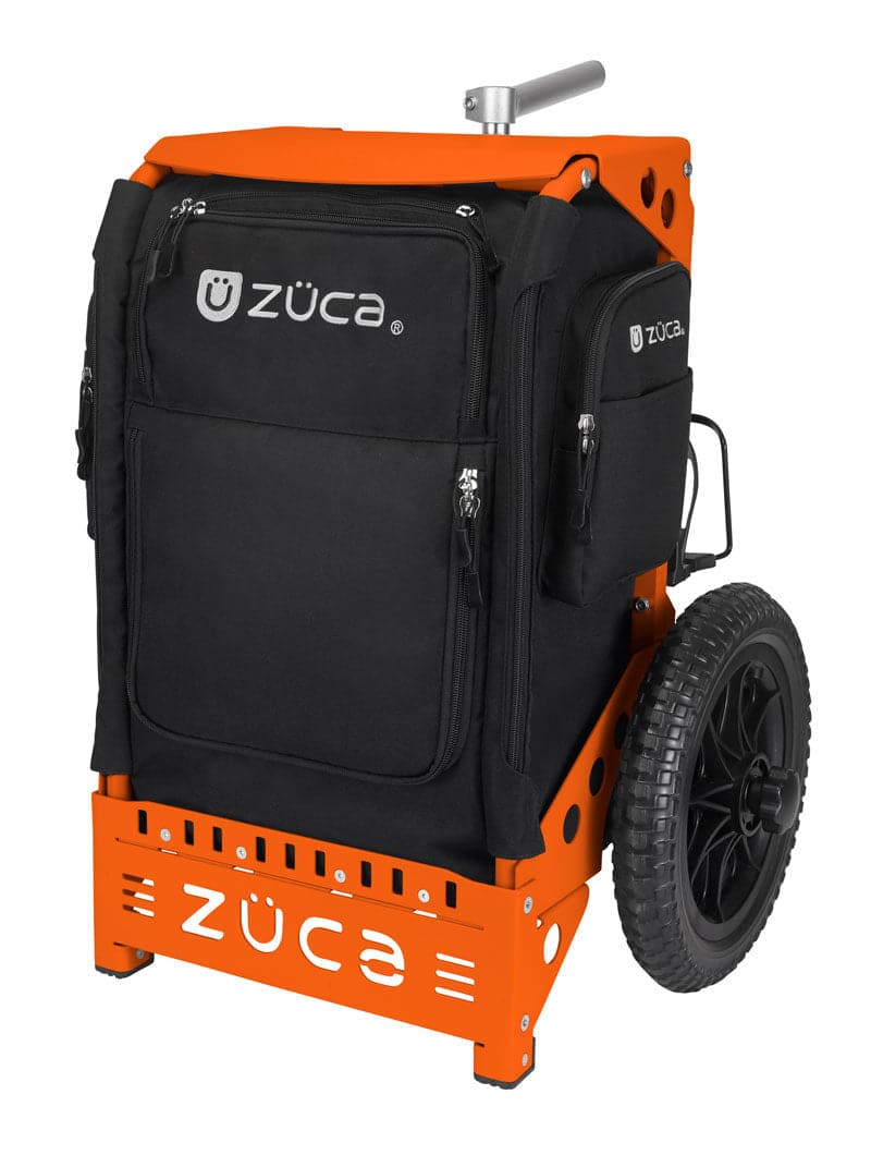 Zuca | Trekker Disc Golf Cart | Black Edition - Jersey Discs