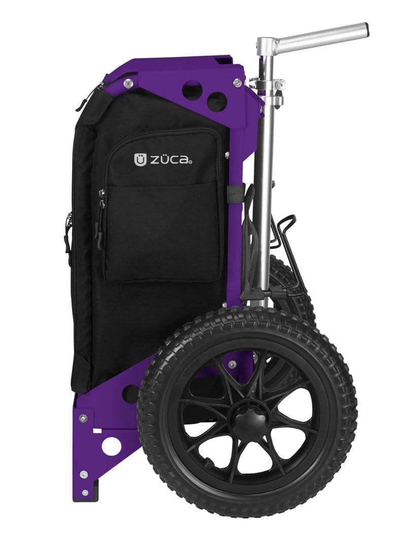 Zuca | Trekker Disc Golf Cart | Black Edition - Jersey Discs