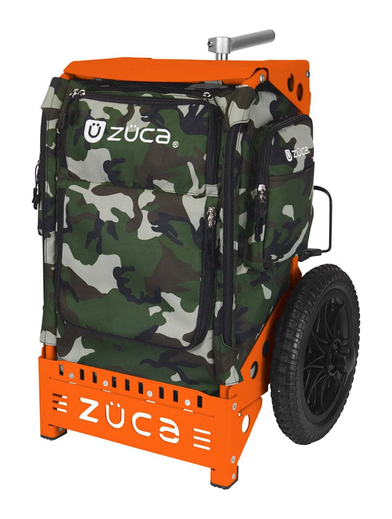 Zuca | Trekker Disc Golf Cart | Camo Edition - Jersey Discs