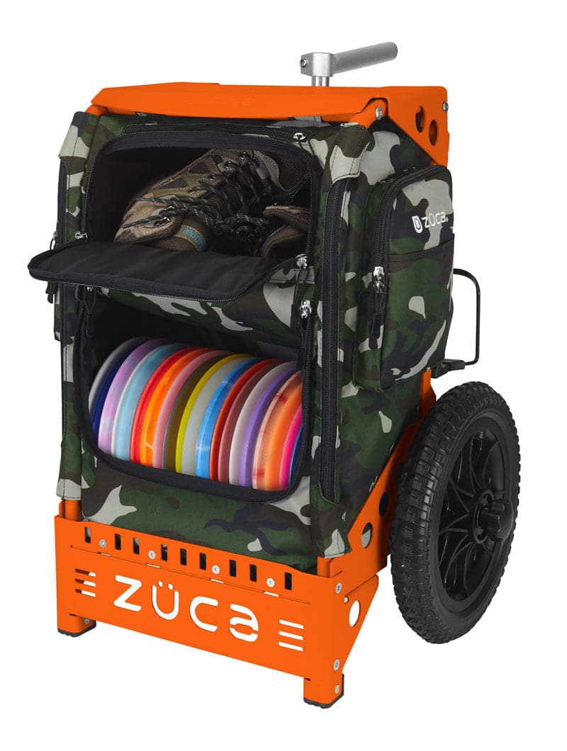 Zuca | Trekker Disc Golf Cart | Camo Edition - Jersey Discs