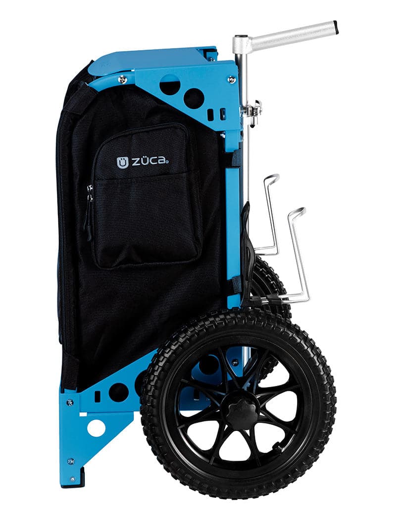Zuca | Trekker LG Disc Golf Cart | Black Edition - Jersey Discs
