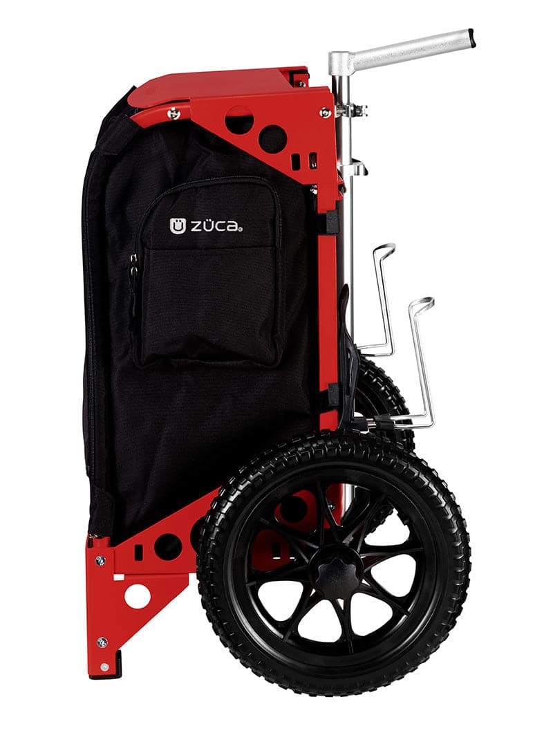 Zuca | Trekker LG Disc Golf Cart | Black Edition - Jersey Discs