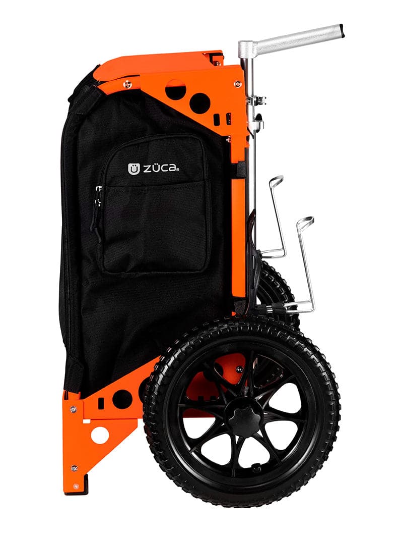 Zuca | Trekker LG Disc Golf Cart | Black Edition - Jersey Discs