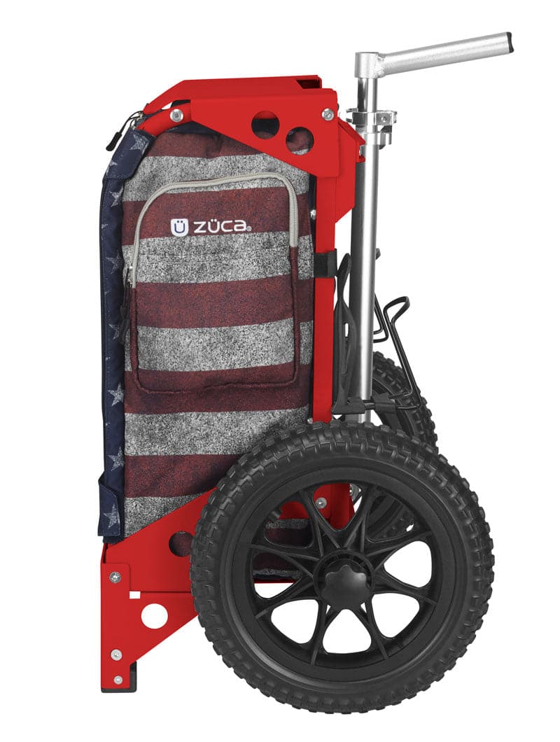 Zuca | Trekker Disc Golf Cart | Old Glory Edition - Jersey Discs