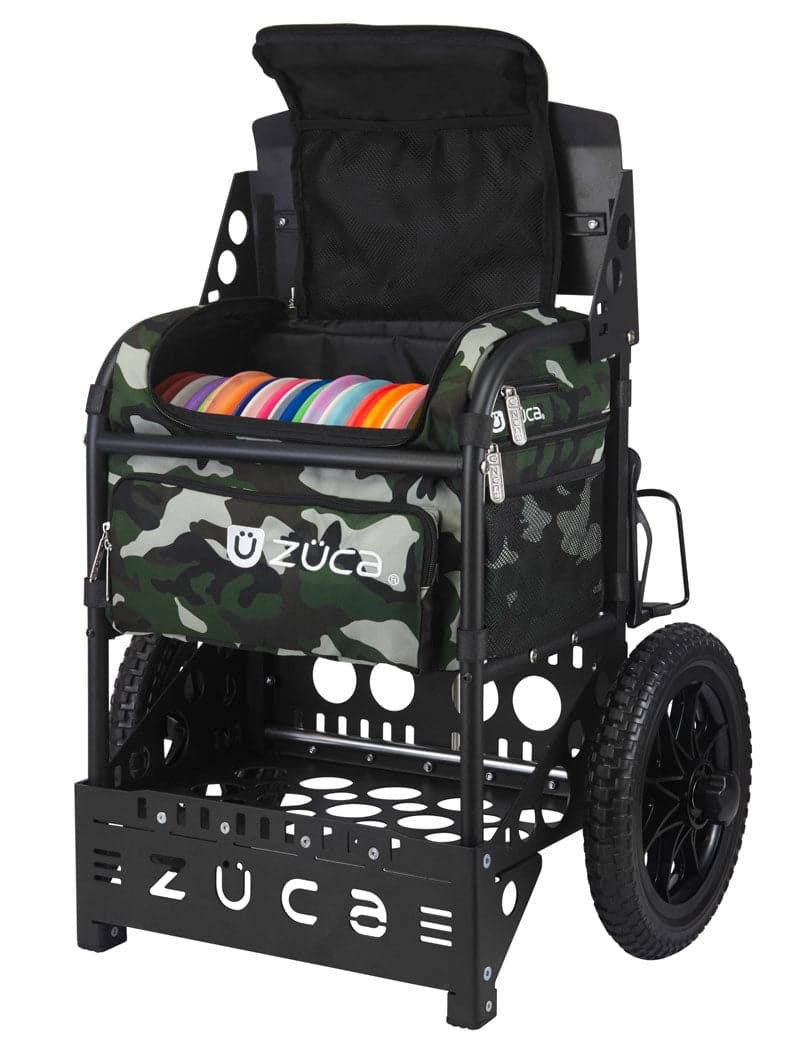 Zuca | Transit Disc Golf Cart | Camo Edition - Jersey Discs