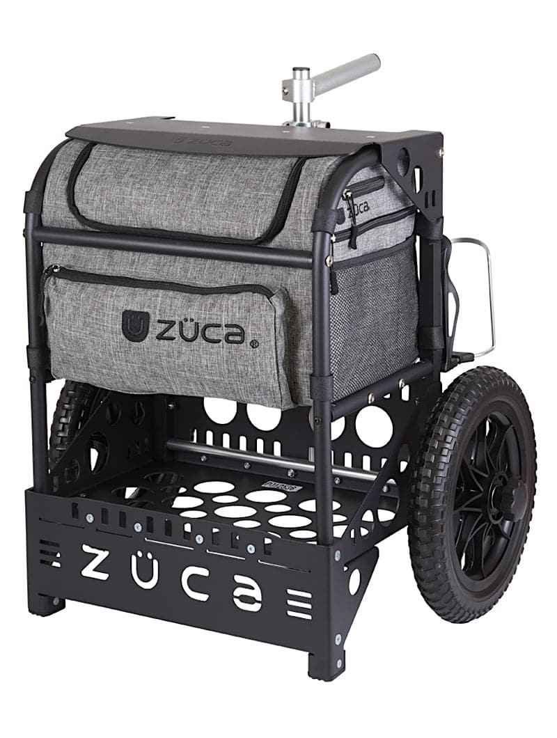 Zuca | Transit Disc Golf Cart | Charcoal Gray Edition - Jersey Discs