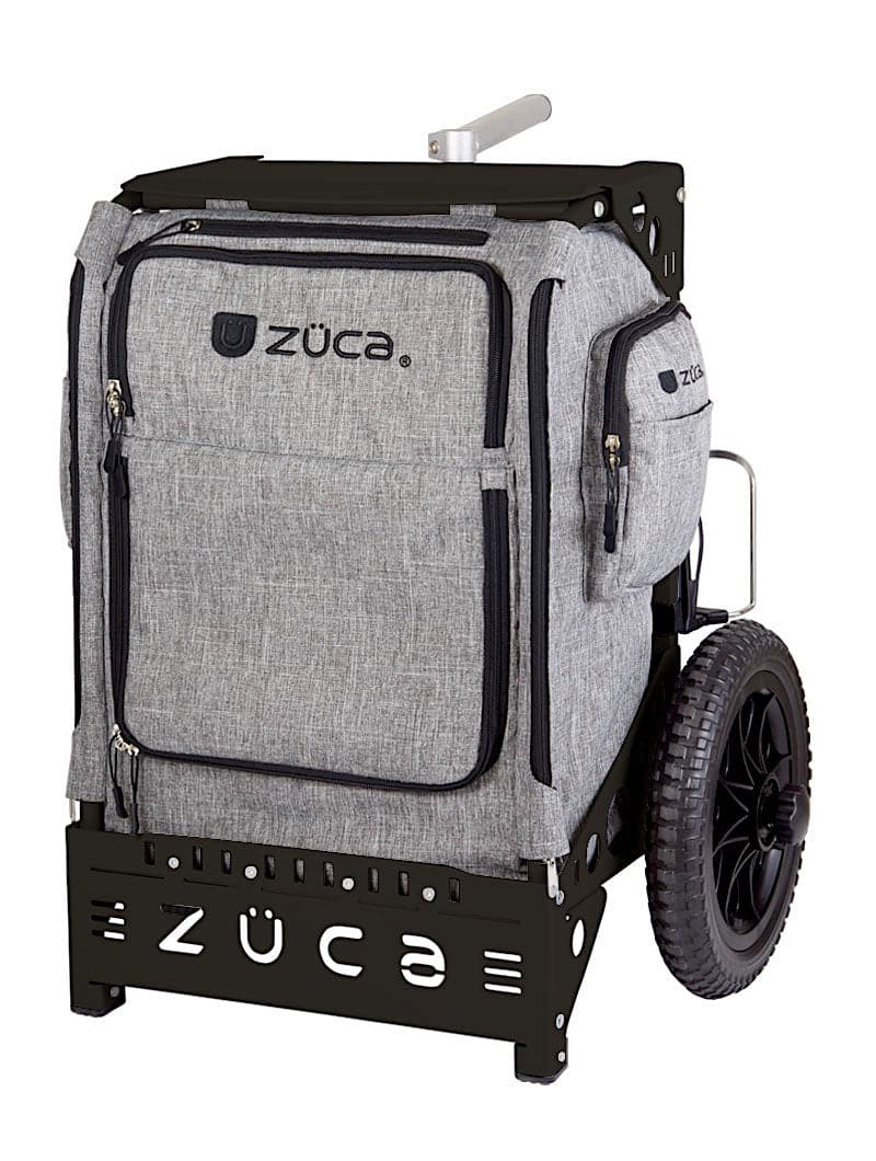 Zuca | Trekker LG Disc Golf Cart | Charcoal Edition - Jersey Discs