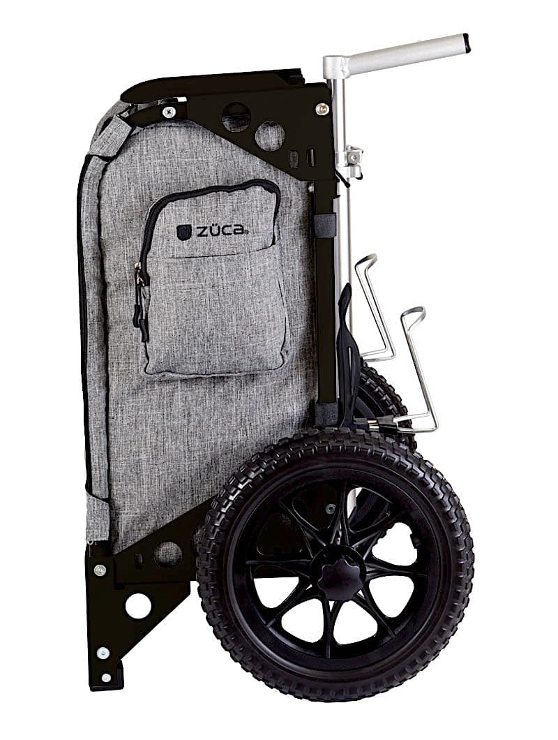 Zuca | Trekker LG Disc Golf Cart | Charcoal Edition - Jersey Discs