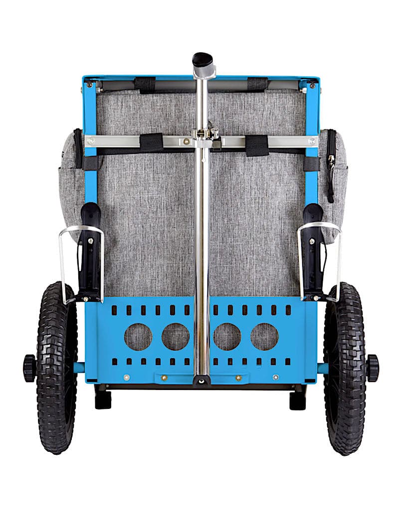 Zuca | Trekker LG Disc Golf Cart | Charcoal Edition - Jersey Discs