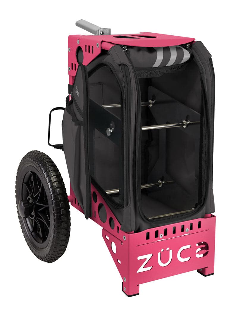 Zuca | All-Terrain Disc Golf Cart | Gunmetal Edition - Jersey Discs