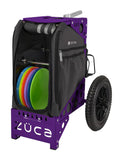 Zuca | All-Terrain Disc Golf Cart | Gunmetal Edition - Jersey Discs