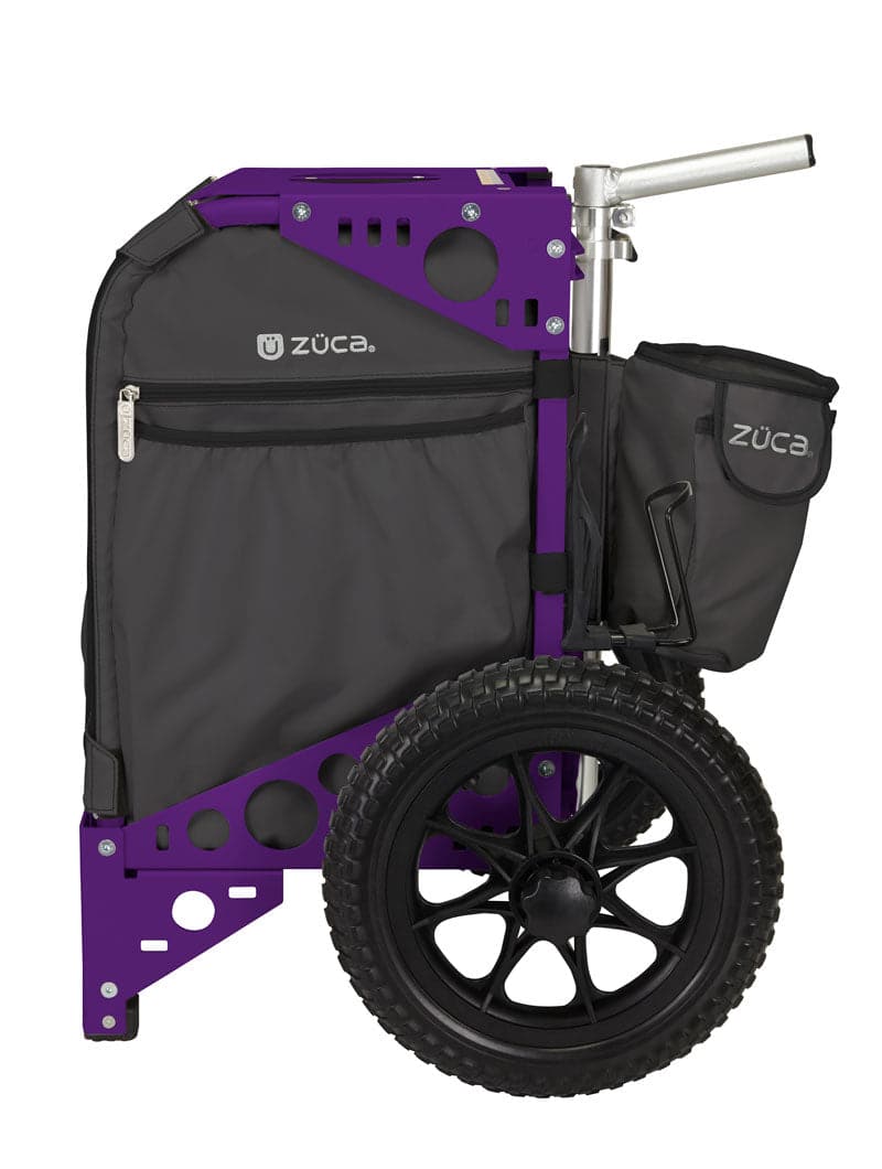 Zuca | All-Terrain Disc Golf Cart | Gunmetal Edition - Jersey Discs